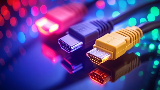 HDMI Cables Closeup: Connecting Digital Media