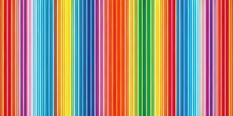 Colorful Striped pattern with color gradient effect Panoramic