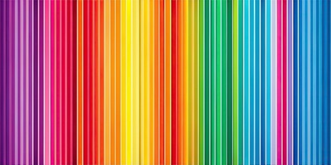 Obraz premium Colorful striped pattern with gradient effect