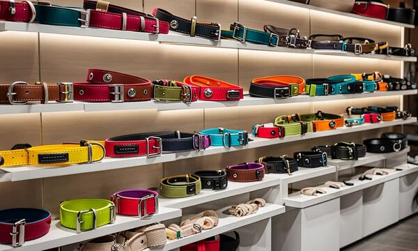 Pots and pans in a kitchen store.