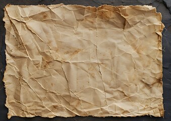 Paperboard Bag Wrinkled
