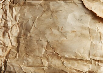 Paperboard Bag Wrinkled
