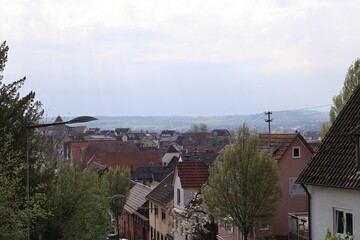 Blick auf Vaihingen an der Enz in Baden-Württemberg