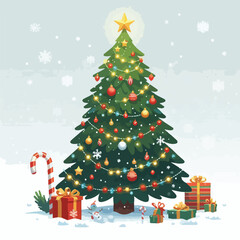 cristmas tree vector