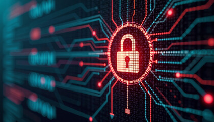 Digital Security Lock -  Cyber Protection