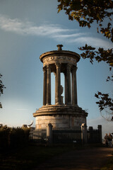 Visiting Dugald Stewart Monument