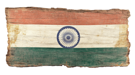 Indian flag transparent background
