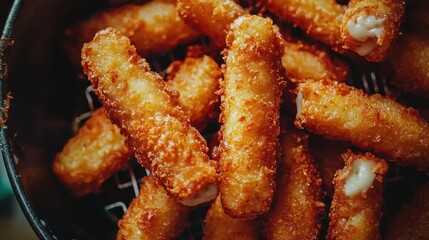 Crispy and Crunchy Fried Snacks Served in a Bowl, Perfect for Appetizers and Finger Food at Parties and Gatherings, Indulging in a Delicious Treat