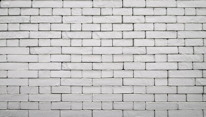 vintage white brick tile wall pattern and background