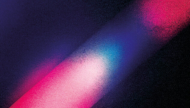 Vibrant, soft-lit abstract grainy background