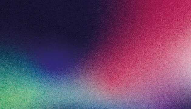 Abstract grainy background with vibrant colors and soft textures
