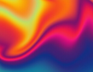 retro vibrant gradient background with thermal heatmap effect and grain texture liquid fluid backdrop