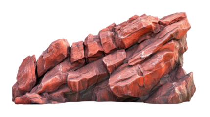 Red rock transparent background