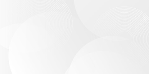 Abstract Geometric modern white and gray color . Modern and Creative Trend design in vector