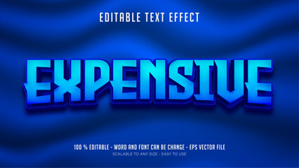 expensive editable text effect