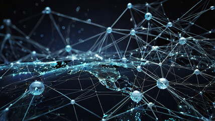 World Communication Business technology Networking
