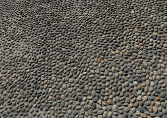 stones form the background of the historic city center