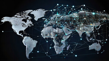 World Communication Business technology Networking