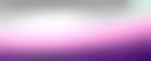 Abstract gradient of purple, pink And natural white Soft multicolored background. Modern horizontal design for many kinds of applications
