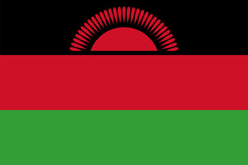 Obraz premium Flag of Malawi