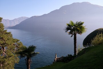 Epic view to Como lake from  villa Bilbianello 