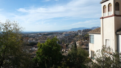 Top view of Granada in November 2024