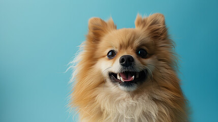 portrait of a pomeranian