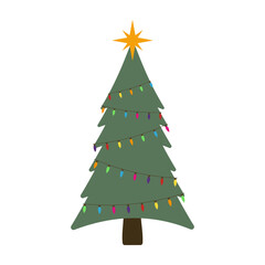 Beautiful Christmas Tree Decorations with Festive Lights and Ornaments