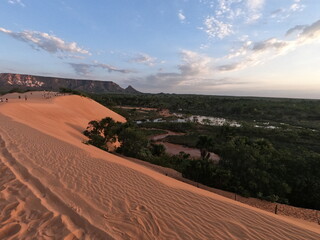 Dunes in Jalapão Brazil