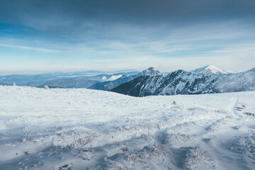 Winter in the mountains