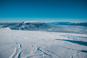 Winter in the mountains