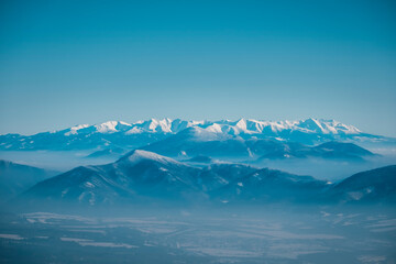 Fototapeta premium Winter in the mountains