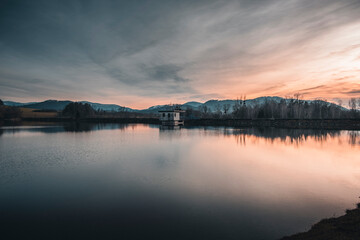 Winter in the mountains