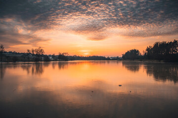 Winter in the mountains
