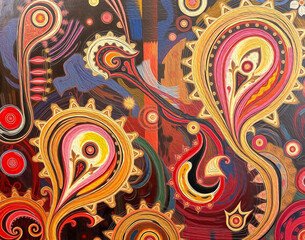 Pattern for fabrics, covers, leaflets, business cards, Happy Birthday cards, Wedding Invitations, for use in graphics