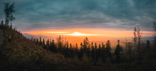 Spring in the mountains