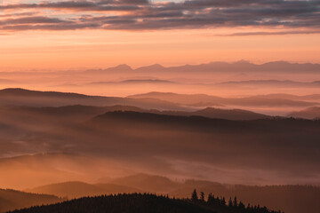 Autumn in the mountains