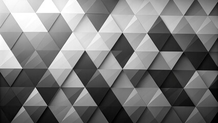 Black and white abstract pattern of geometric shapes and triangles in a minimalist style wallpaper, form, black and white, modern art