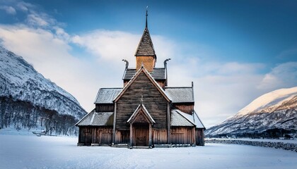 church in the mountains