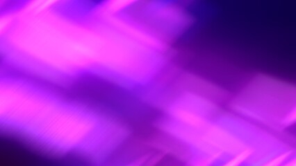 Blur color flare. Neon glow background. Bokeh radiance reflection. Defocused fluorescent blue pink...