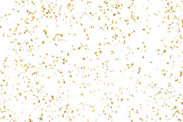 Chopped dry oregano flying isolated on white, clipping	