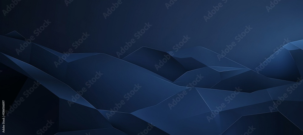 Poster the background shows a polygonal and dot filled 3d wave.