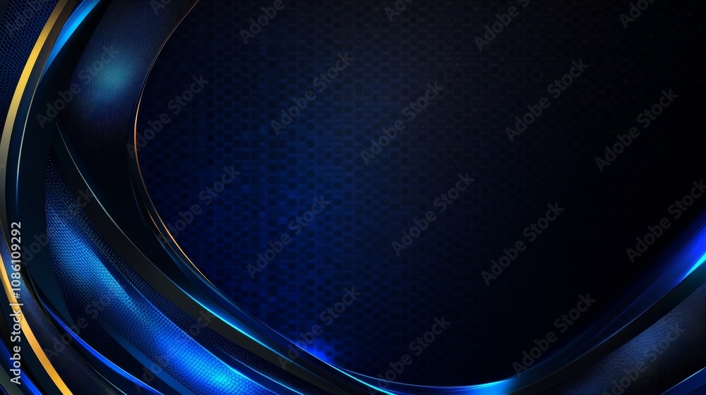 Poster futuristic hexagon illustration. technology concept. 3d rendering. structured communication of data 