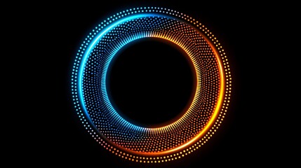 Abstract technology big data background concept. Stock technology. Big data and cybersecurity. Transfer and storage of data sets, blockchain, server. Transparent background. 3D illustration.