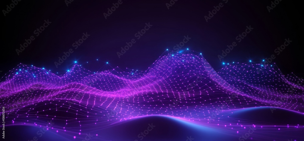 Poster an abstract digital background with a texture of a technology circuit board. this is an illustration