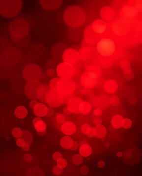 Rich crimson red tones with golden sparkles and soft light bokeh for a luxurious and passionate aesthetic, Generative Ai
