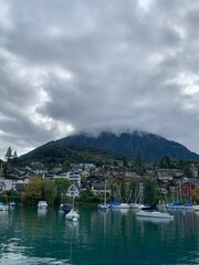Fototapeta premium Mountain in Switzerland.