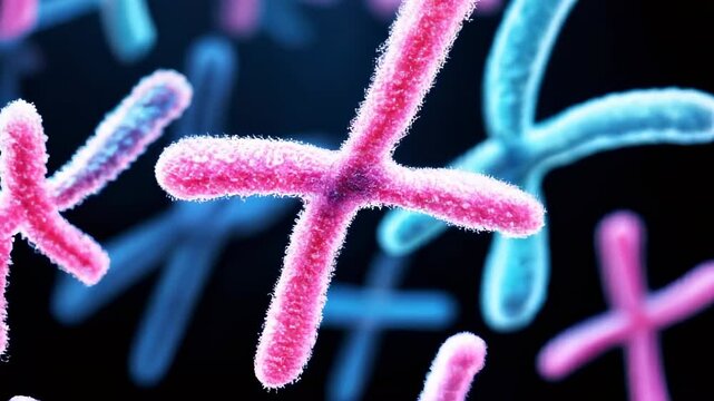 Animation of Chromosomes During Mitosis: Centromere and Telomere Focus