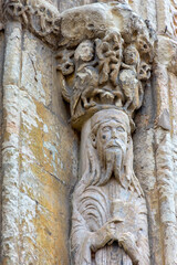 Iglesia de San Martín, en la plaza de San Martín en Segovia, Castilla y León, España