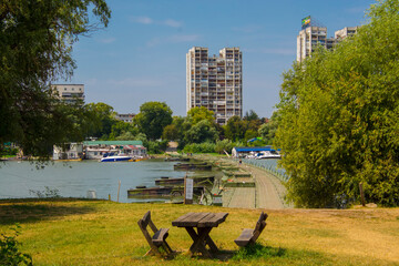 Great War Island in the Danuba river at Belgrade